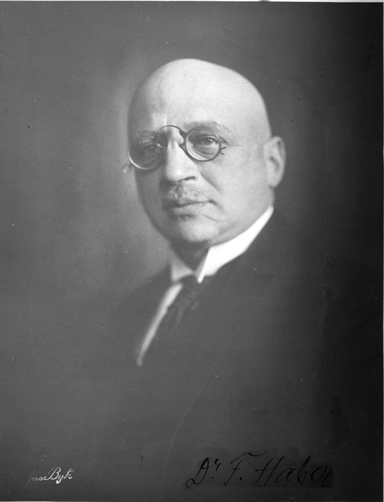 Fritz Haber, 1929 (Quelle: Photographisches Institut der ETH Zürich, CC) 